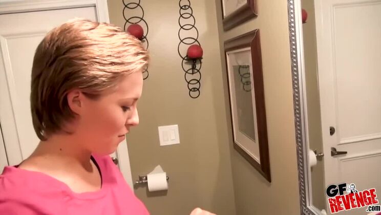 [TrueAmateurs] - Cheating, Fingering, and Facial with Bailey Bae and Halle Von - Tyler Steel - Halle Von - Bailey Bae