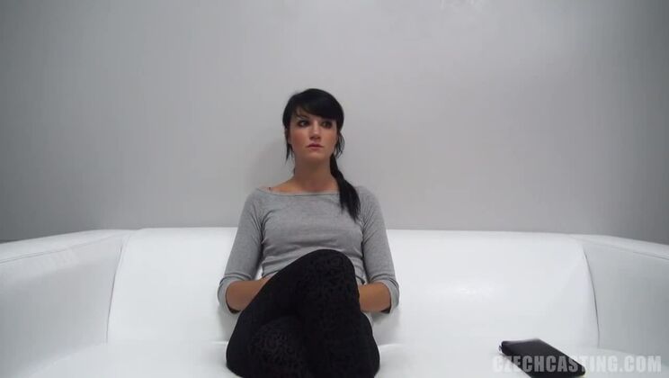 Czech Brunette MILF Plays with Sex Toys