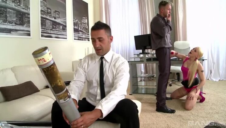 [BANG.com] - Lola Taylor Gets Fucked Anal by Two Big Cocks