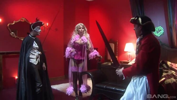 Big Cock, Big Tits: Melanie and George's Threesome Delight