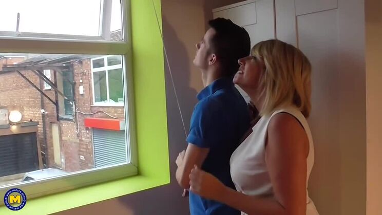 British Housewife Amy Engages in Mature Sex