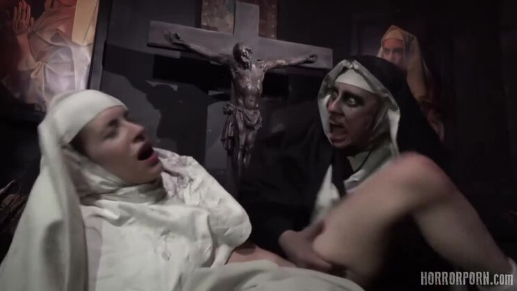 [HorrorPorn] - Damned Convent Sex - Reagan Foxx - Sophia Locke - Isiah Maxwell - Lexi Luna - Slim Poke - Shay Sights - Tyler Cruise - Mighty Dee