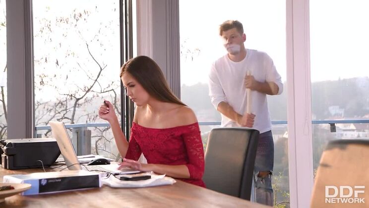 [OnlyBlowjob] - Office Blowjob with Cindy Shine - Cindy Shine