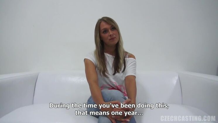 European Blonde Seductress Renata