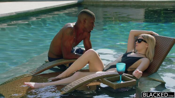 [BLACKED] - Hardcore Interracial with Blonde and Brothers Friend