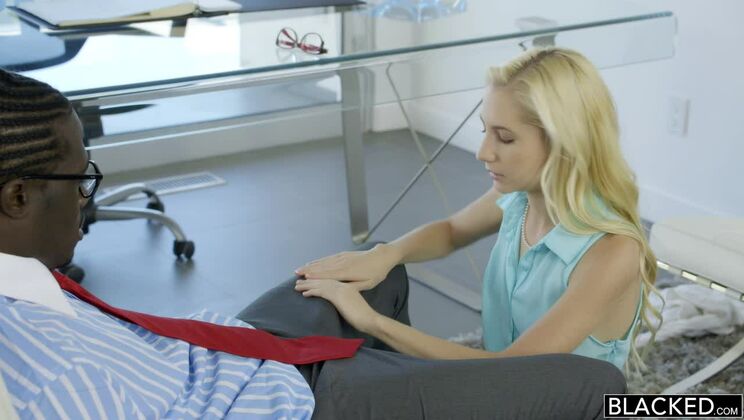 [BLACKED] - Creampie and Cumplay with Shaved Pussy - Odette Delacroix - Michael Williams