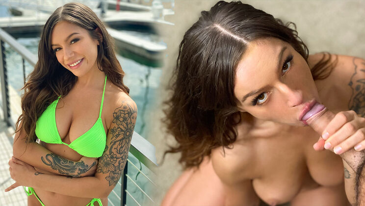 [TeamSkeetXSeries] - Sexy April Olsen On Her Knees For Romeo