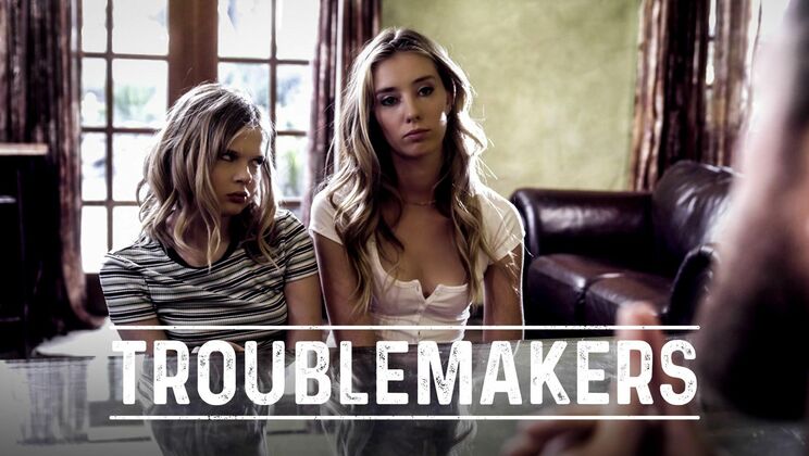 [PureTaboo] - Trouble Makers Get Facial - Haley Reed - Brad Newman - Coco Lovelock