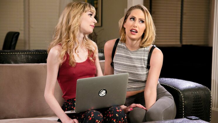 [Girlsway] - Blonde Beauty Loves Face Sitting - Carter Cruise - Marykate Moss