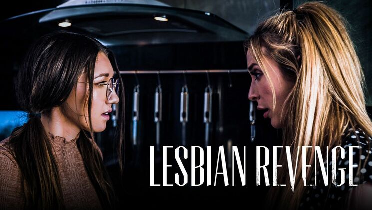 Lesbian Envy: Blonde and Brunette in Action