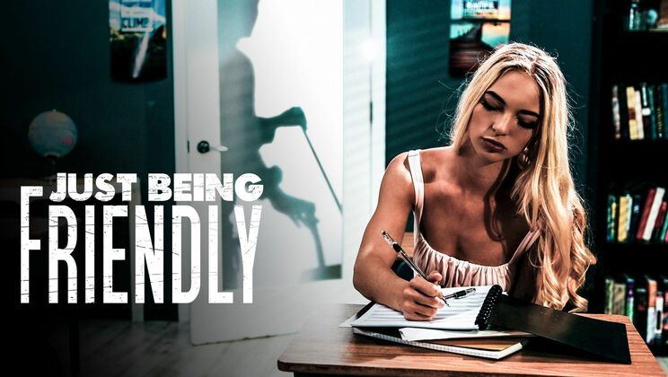  Friendly Old Man Meets Young Blonde 