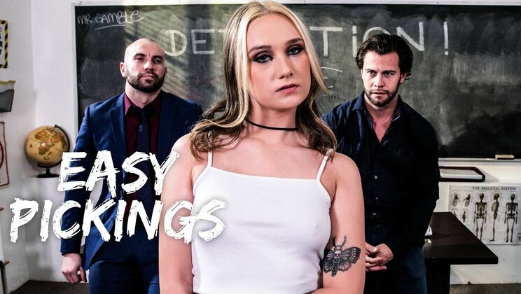 Threesome Fun with Teacher