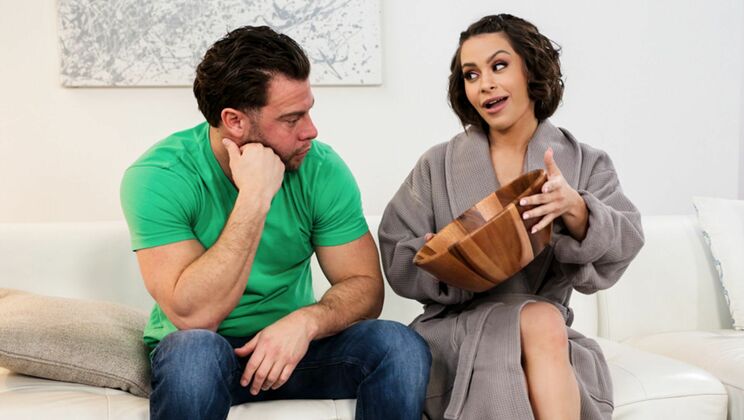 Seth Gamble and Nicole Aria in Sexy Massage