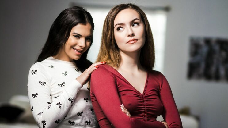 [WebYoung] - Big Titted Lesbians Get Intimate - Violet Starr - Freya Parker