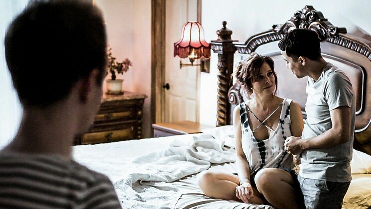 [PureTaboo] - Big Tits Brunette Stepmom Gets Fucked