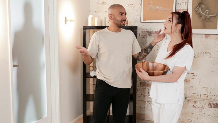 Oliver Davis Fucks April Snow's Pussy