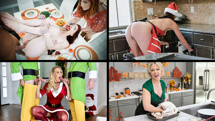 Festive MILF Action