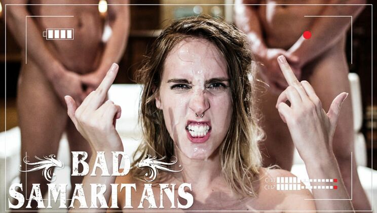 [PureTaboo] - Cadence Lux Gets Fucked by 2 Guys