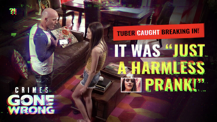 [IsThisReal?!] - Rough Sex Prank Ends in Cumshot on Petite Brunette - Derrick Pierce - Kyler Quinn