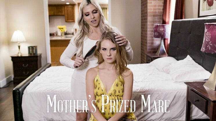 [PureTaboo] - Blonde MILF Shares Big Cock with Teen