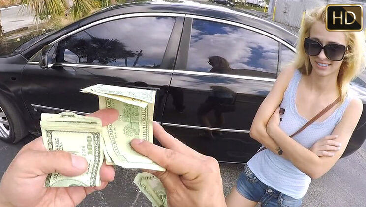 [TeensLoveMoney] - Teen Sex In Public For Money - Bruno Dickemz - Lilli Dixon