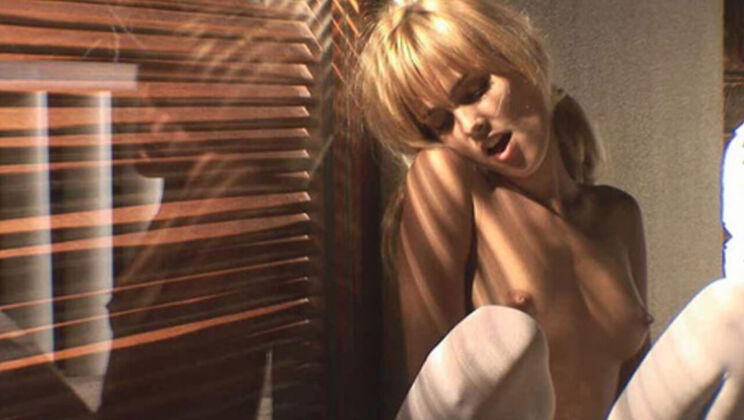 [WowGirls] - Sasha in Lingerie - A Blonde's Solo Play - Sasha