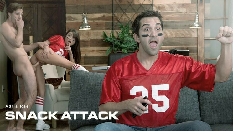 Trimmed Pussy Brunette Fucked Hard by Lucas Frost