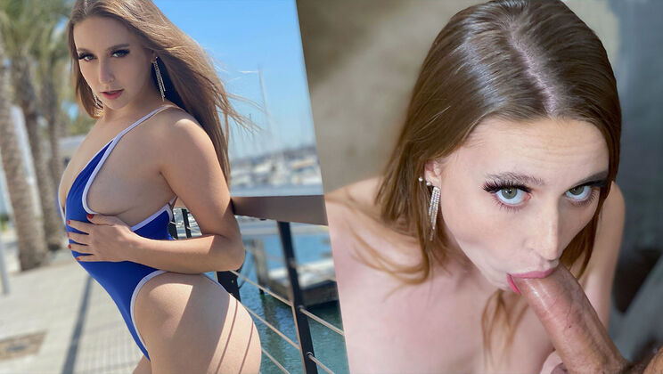 Cock Sucking for Fun with Laney Grey