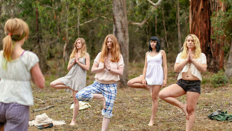 [SouthernSins] - Hairy Girls Outdoor Yoga and More - Laney - Kim Cums - Jane - Chloe B - Marina Lee