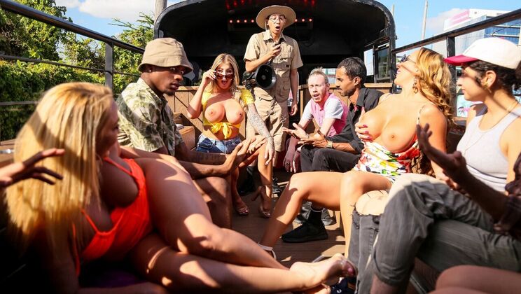 [Brazzers] - Skinny Tour Guide with Big Ass - Richelle Ryan - Mellanie Monroe - Lolly Dames - Damion Dayski - Diego Perez