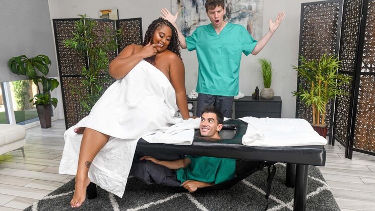 [Brazzers] - Sneaky Hands On Big Tits