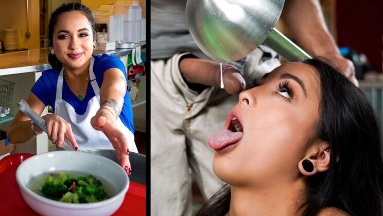 [LookAtHerNow] - Cumshot Cuisine from Europe