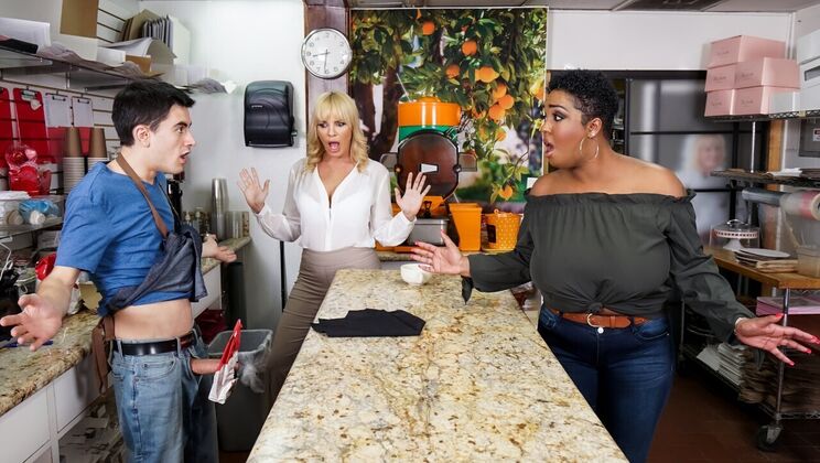 [LilHumpers] - Barista Babe Takes Big Cock