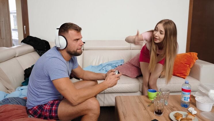 [TeensLoveHugeCocks] -  Dirty House, Clean Fuck