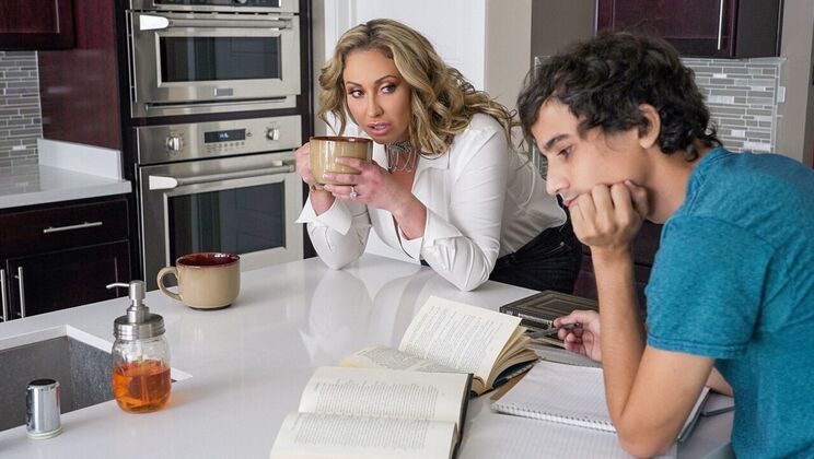 [LilHumpers] - Eva Notty's Big Tits and Seductive Blowjob