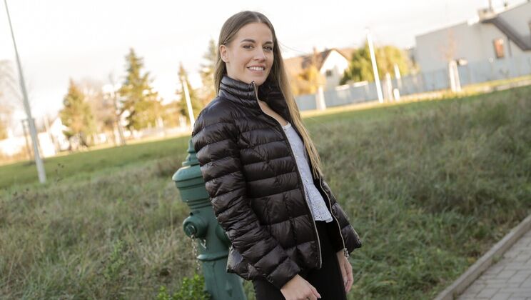 [PublicAgent] - Italian Babe Fucked in Doggystyle - Erik Everhard - Eveline Dellai