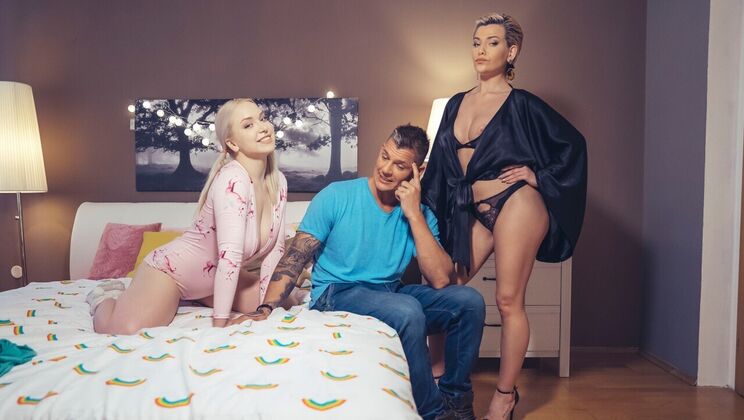 [FakeHubOriginals] - Shaved Teen Gets Deepthroat in Tent - Subil Arch - Vera Jarw - Damian Dickey