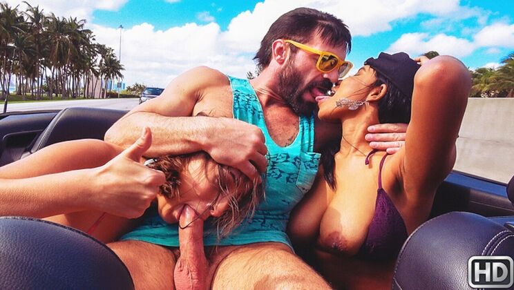 [RKPrime] - Natural Tits Brunette Squirts During Rough Doggystyle - Jenna Foxx - Charles Dera - Ashley Adams