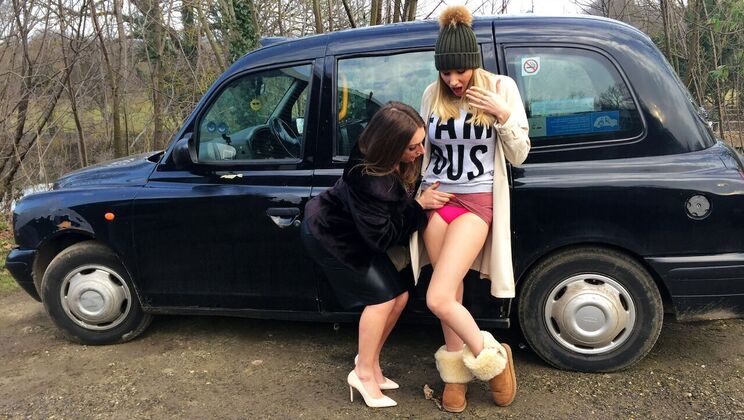 [FemaleFakeTaxi] - Blonde Danielle Maye's Fetish and Feet Fantasy - Danielle Maye