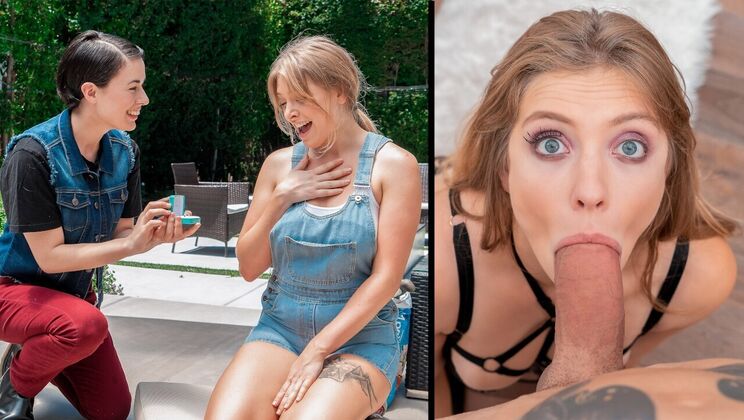 [LookAtHerNow] - Lesbian Sex with Tattooed Lovers Outdoors
