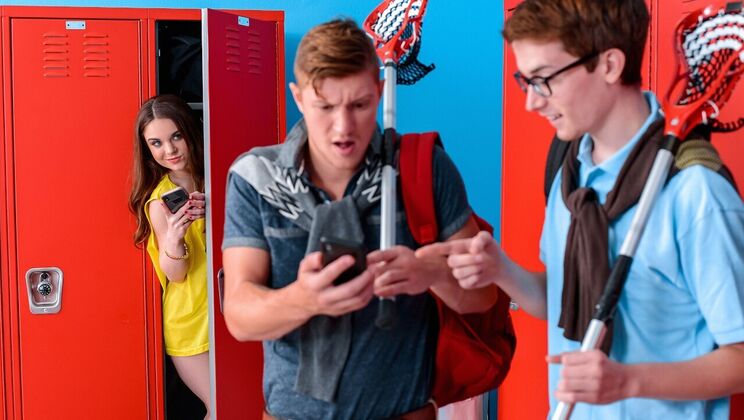 [TeensLoveHugeCocks] - Big Cock Locker Room - Oliver Flynn - Megan Marx