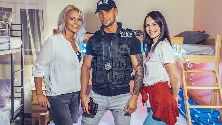 [FakeHostel] - European Pornstars in a Wild Threesome