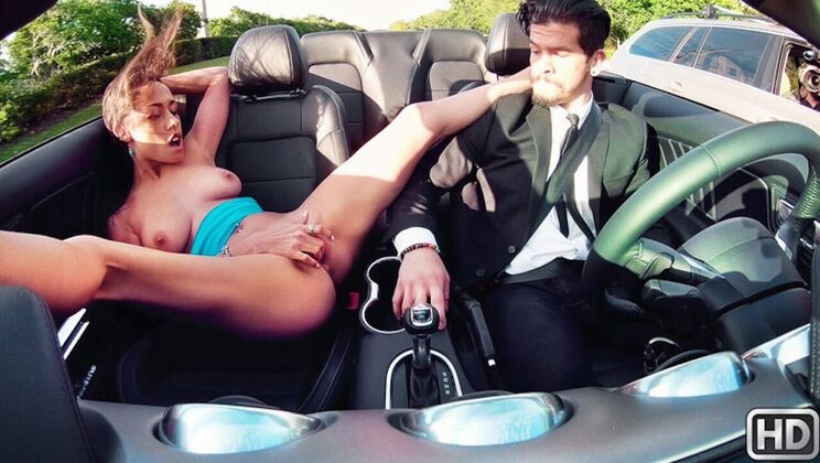 Blowjob Prank in the Car