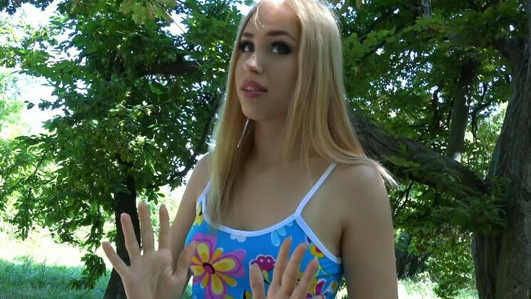 Amateur European Blonde Girl's Sextape