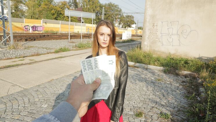 [PublicAgent] - Fucked Hard Without Panties Outside - Thomas Hyka - Adelle Unicorn