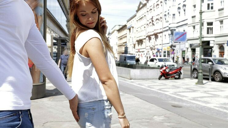 Czech Girlfriend's First Anal Night