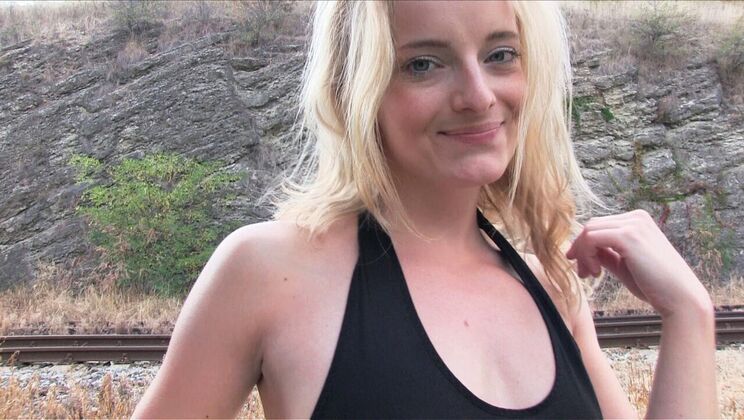 [FakeTaxi] - Cheerleader Gives Blowjob Before Creampie