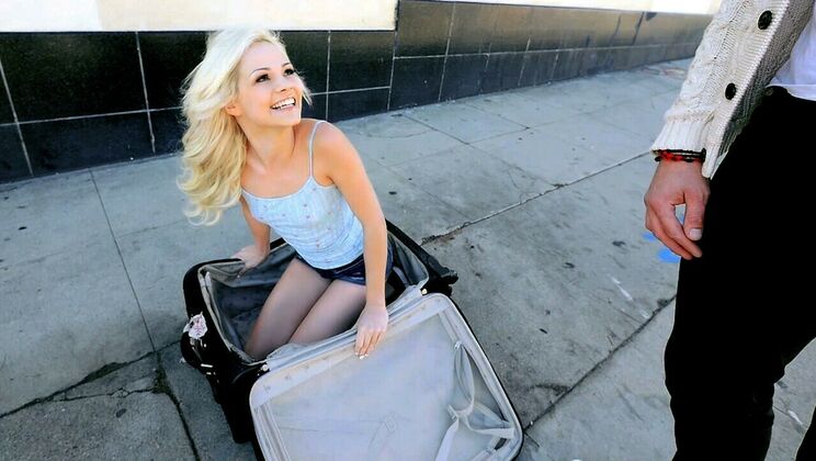 Petite Blonde Teen Elsa Jean Gets Fucked