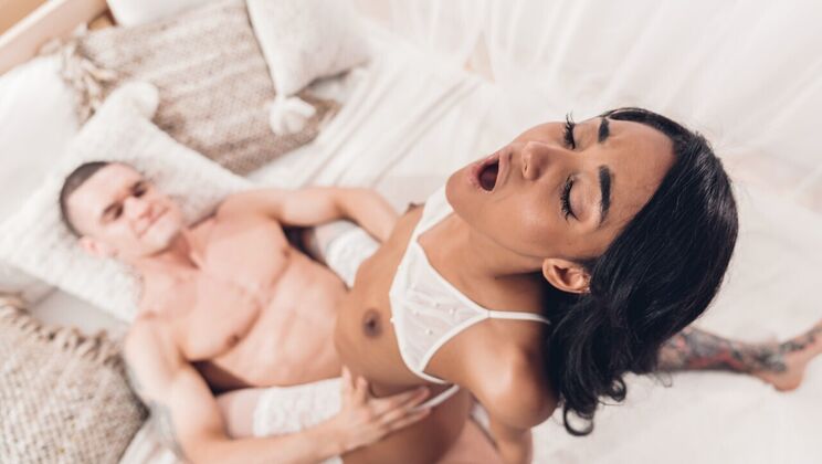 [DaneJones] - Teen Brunette Rides Big Dick