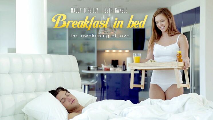 Redhead Breakfast with Cumshot End